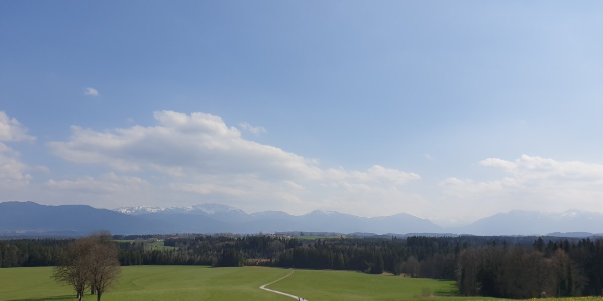 Alpenblick, &copy; Unbekannt