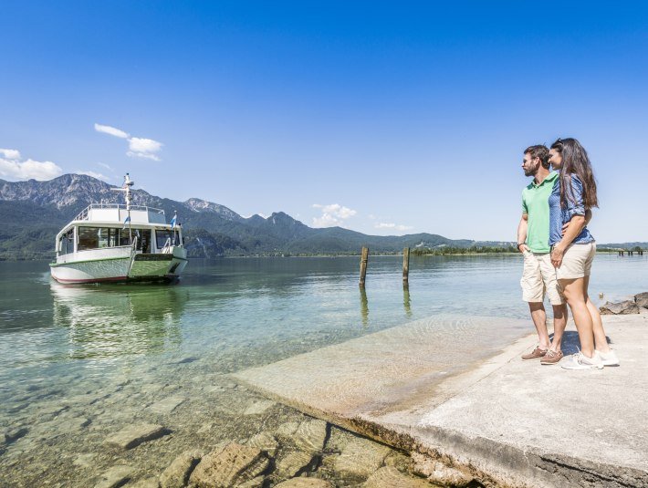 Berge &amp; Seen - was will man mehr - erlebe Bayern auf dem Wasser, &copy; Tourist Info Kochel a. See|Th. Kujat